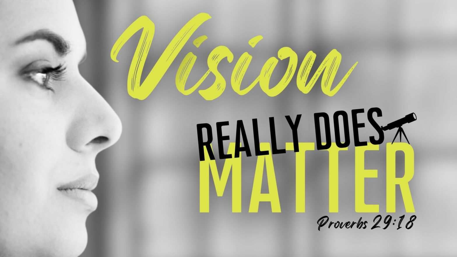 Vision Really Does Matter